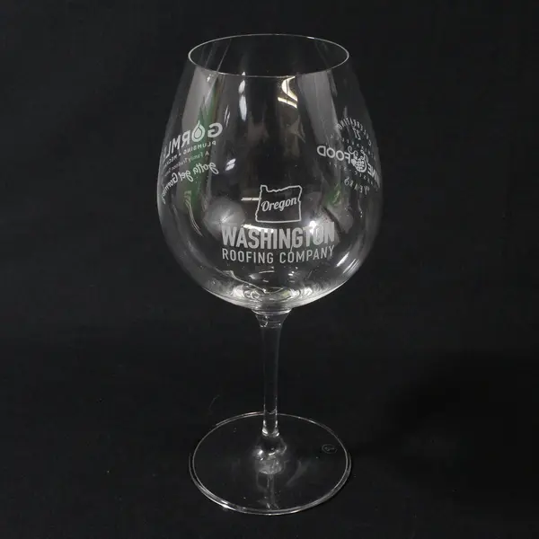 Lot of 3 Glass Tech McMinnville 27th Wine & Food Classic Wine Glasses 