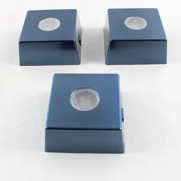 Lot of 3  Roman Inc Blue Lighted Display Bases 