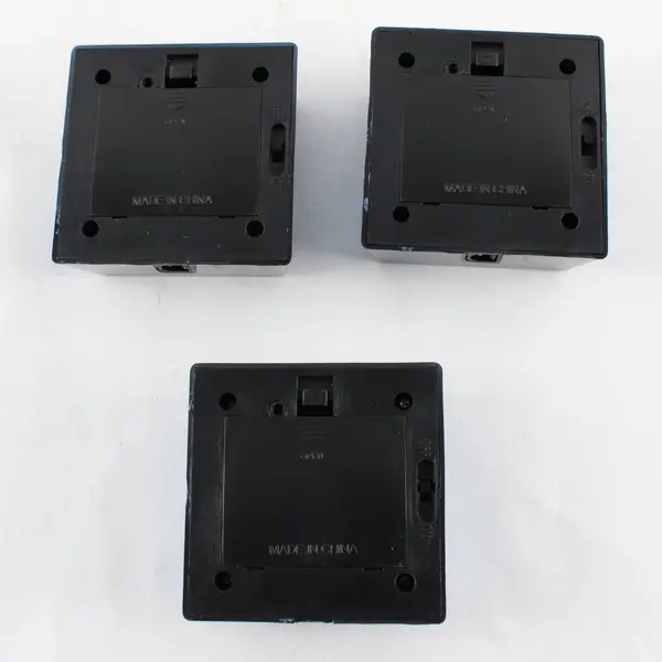 Lot of 3  Roman Inc Blue Lighted Display Bases 
