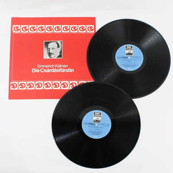 Emmerich Kálmán Die Csárdásfürstin 4 LP Box Set Rothenberger Gedda Mattes EMI