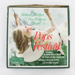 Arthur Fiedler & The Boston Pops Pops Festival 10 LP Vinyl RCA Custom RDA 48A