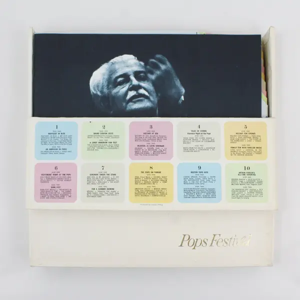 Arthur Fiedler & The Boston Pops Pops Festival 10 LP Vinyl RCA Custom RDA 48A