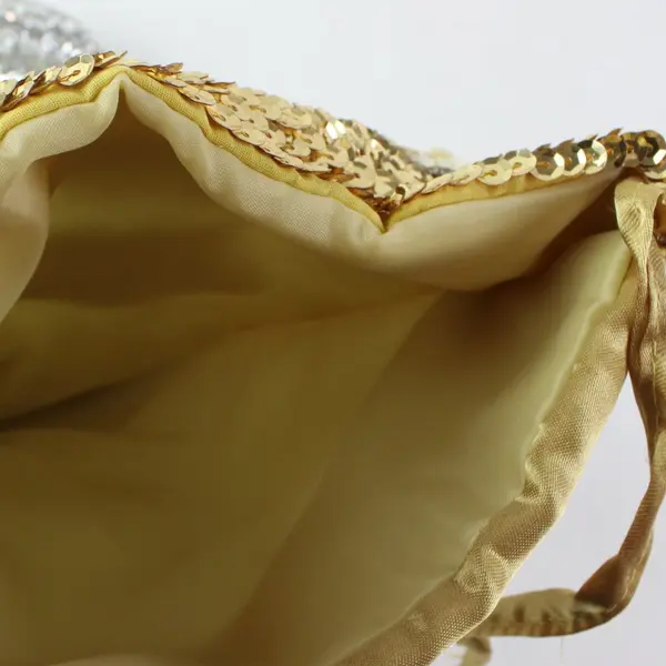  Silver Gold Sequin Christmas Stocking Holiday Decor