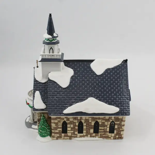 1999 Department 56 Snow Village Holy Spirit Church 56.55003