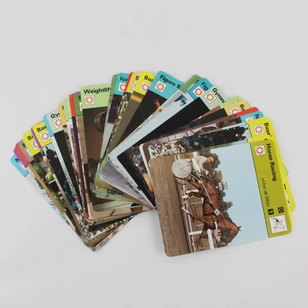 Lot Of 72 VTG 1977 Editions Rencontre The World Of Sports Cards 
