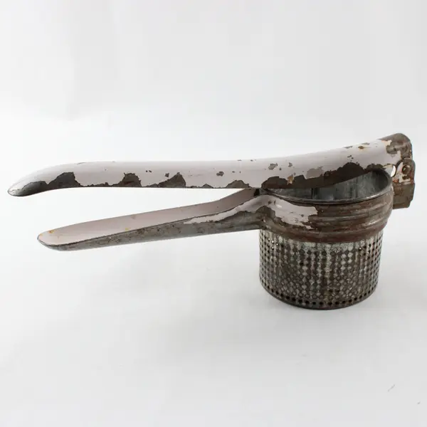 Potato Ricer Masher 10.25in Manual Metal Kitchen Tool Used