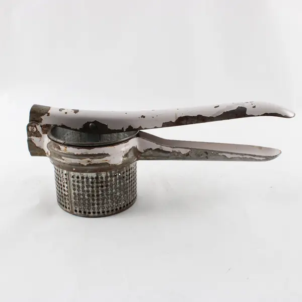 Potato Ricer Masher 10.25in Manual Metal Kitchen Tool Used