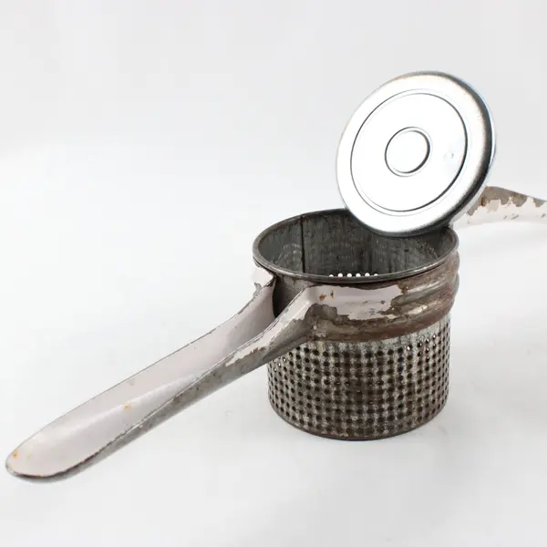 Potato Ricer Masher 10.25in Manual Metal Kitchen Tool Used