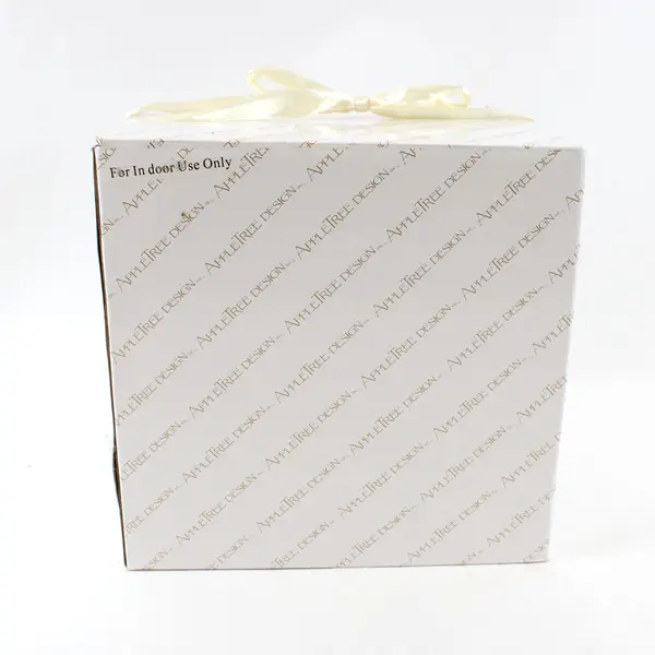 Appletree Design Porcelain Lighted Nativity Holy Family 8x8x8 Christmas