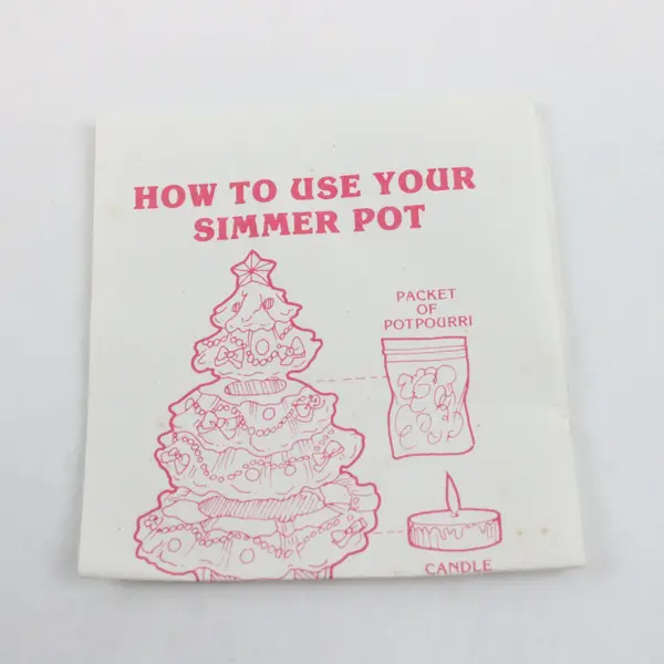 The Good Company Christmas Tree Ceramic Potpourri Holiday Decor