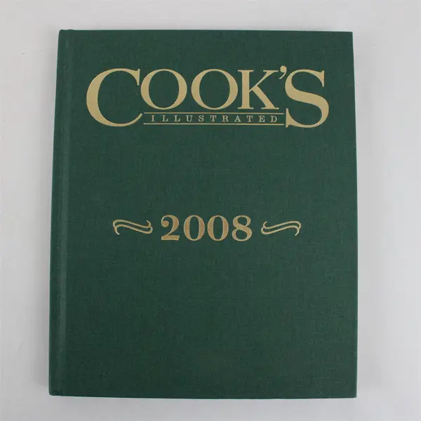 Lot of 8 Cook's Illustrated Annual Cookbooks 2008-2015 Hardcover Good Condition