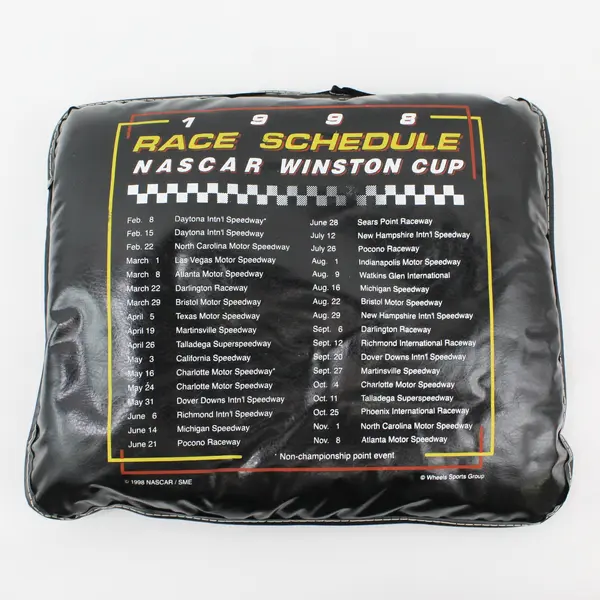 Vintage 1998 NASCAR Winston Cup Series Stadium Seat Cushion