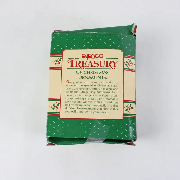 Vintage 1991 Enesco Treasury of Christmas Ornaments - "Seven Swans A Swimming"