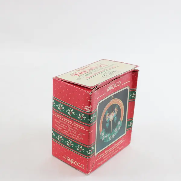 Enesco Eleven Drummers Drumming 11th 12 Days Christmas Ornament Boxed