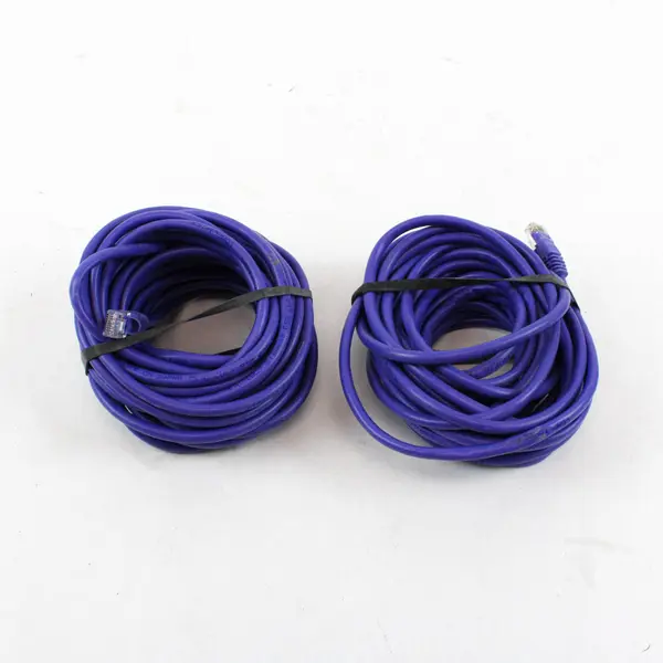 Lot of 8 Ethernet Network Patch Cables Mixed