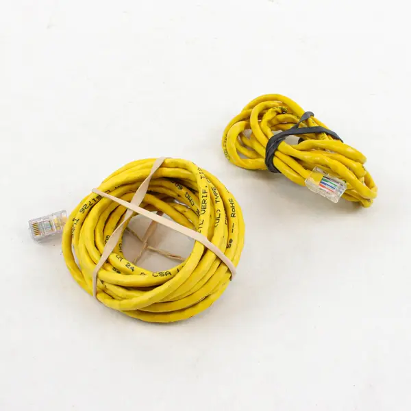 Lot of 8 Ethernet Network Patch Cables Mixed