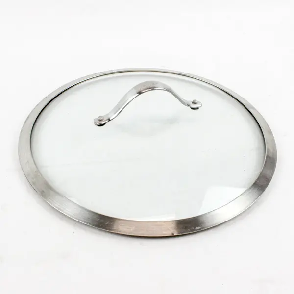 Calphalon 11-3/4" Replacement Pot Lid Stainless Steel Glass Used