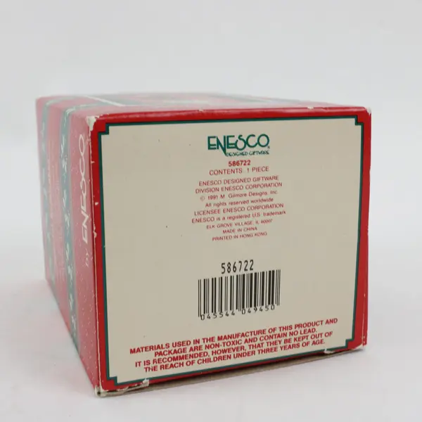 Lot of 2 Enesco Ornament Boxes Christmas To Go Special Keepsakes 586722