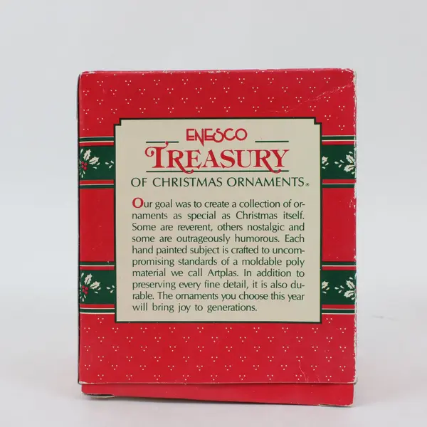 Lot of 2 Enesco Twelve Days of Christmas Ornaments Holiday Decor