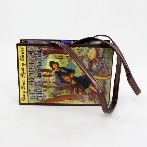 Grosset & Dunlap Nancy Drew The Secret of the Old Clock Handbag Purse Pre-Owned