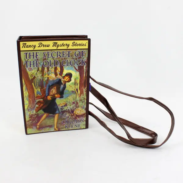 Grosset & Dunlap Nancy Drew The Secret of the Old Clock Handbag Purse Pre-Owned