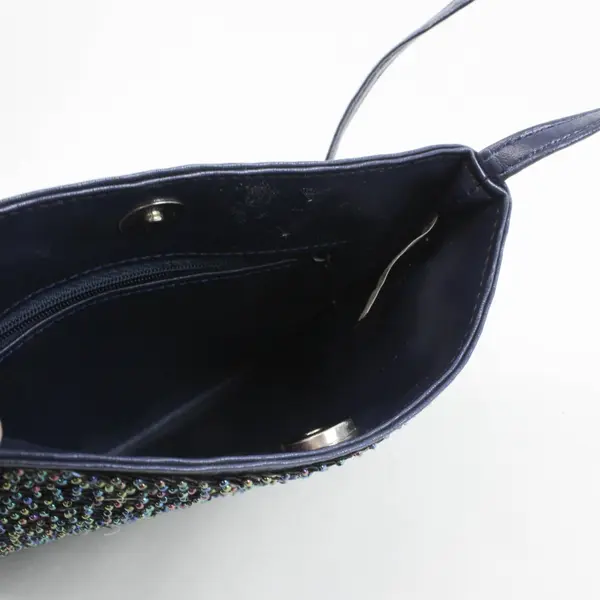 Unbranded Iridescent Sequined Square Shoulder Bag Purple Gold Teal Blue Green