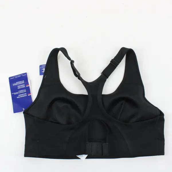 Champion Black Racer Back Sports Bra Moisture Wicking Size L
