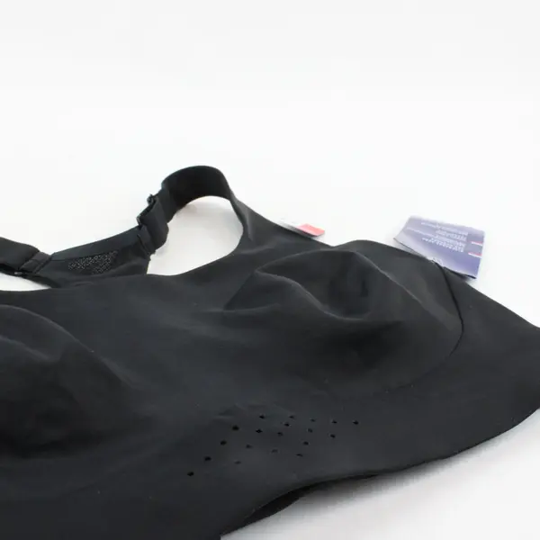 Champion Black Racer Back Sports Bra Moisture Wicking Size L