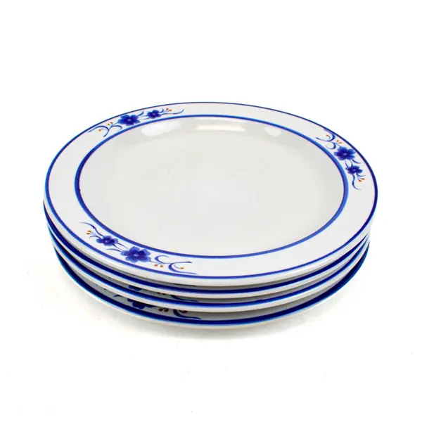 Sakura Gloria 4241 Salad Plates Set of 4 7.5in Flawed Worn