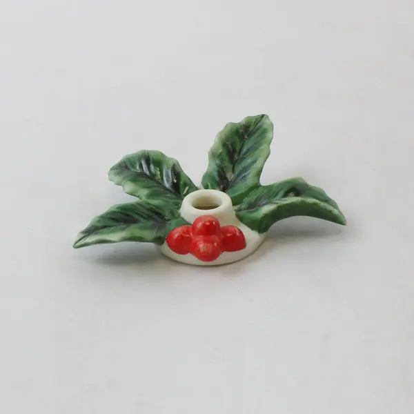 Department 56 Plum Pudding Bisque Porcelain Oil Lamp w/ Box No Brass Plate