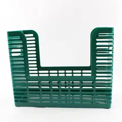 Rubbermaid Eldon Green Plastic Magazine File Holder Document Organizer