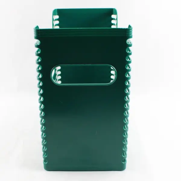Rubbermaid Eldon Green Plastic Magazine File Holder Document Organizer