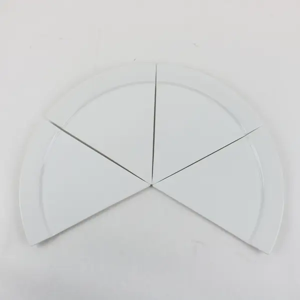 Sliced by Atypyk Set of 4 Triangular Pizza Cake Pie Plates