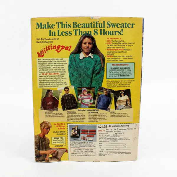 Vintage Women's Circle Country Needlecraft Magazine November/December 1988