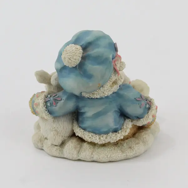 1994 Priscilla Hillman Cherished Teddies Sonja Holiday Cuddles  Figurine 622818 