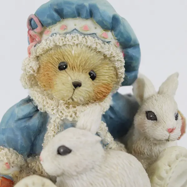 1994 Priscilla Hillman Cherished Teddies Sonja Holiday Cuddles  Figurine 622818 