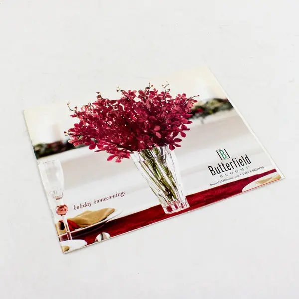 Butterfield Blooms Holiday Homecomings Fresh Flower Bouquets 2004 Catalog 