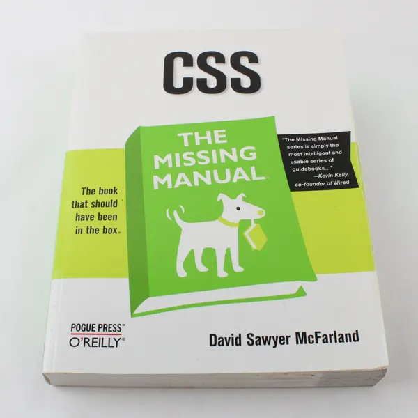CSS The Missing Manual David Sawyer McFarland O'Reilly Paperback