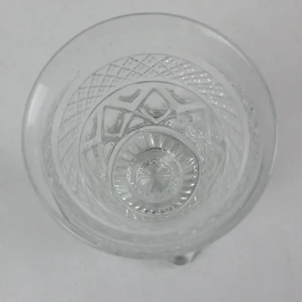 Vintage Imperial Glass Cape Cod Oyster Fruit Cocktail Glasses Set of 2