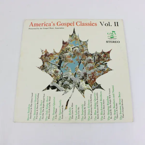 America's Gospel Classics Vol. II Canaan Records 12" Vinyl LP 33 RPM