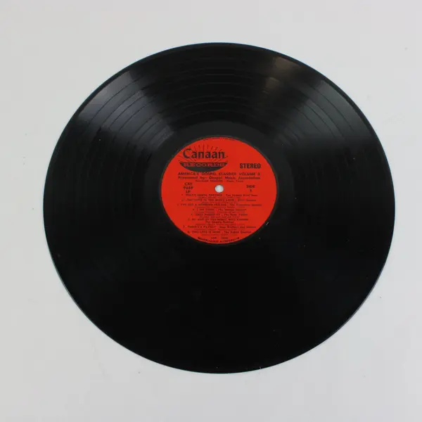 America's Gospel Classics Vol. II Canaan Records 12" Vinyl LP 33 RPM