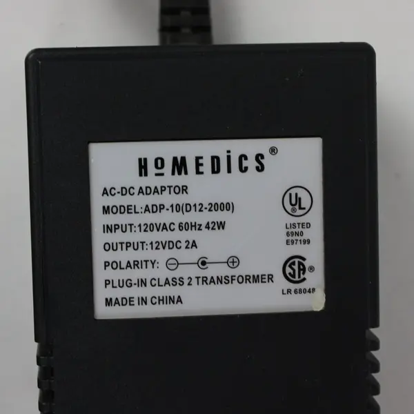 HoMedics ADP-10 D12-2000 Chair Back Massager Used