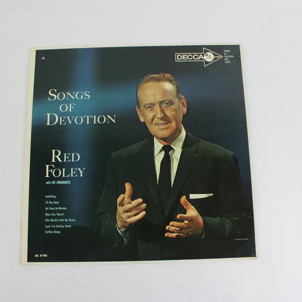 Red Foley Songs Of Devotion Decca DL 4198 12" Vinyl LP