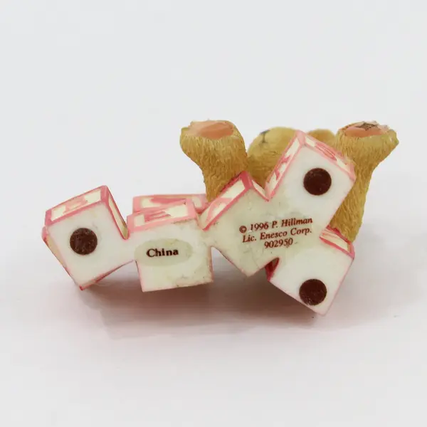 1996 Enesco Cherished Teddies I Love Bears #902950 Priscilla Hillman Figurine