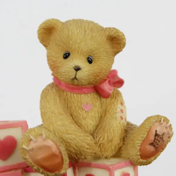 1996 Enesco Cherished Teddies I Love Bears #902950 Priscilla Hillman Figurine
