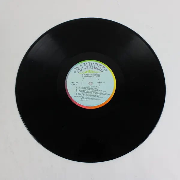 Ranwood The Magic Organ Favorite Hymns R-8160 12" LP Vinyl Record