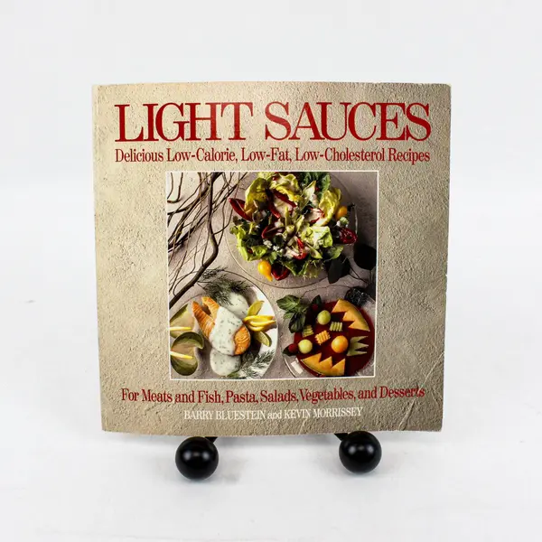 Lot of 2 Light & Easy for Two! Lee Harvey & Light Sauces Barry Bluestein