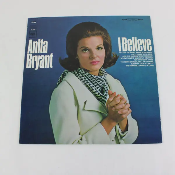 Anita Bryant ‎– I Believe 12" Vinyl Record