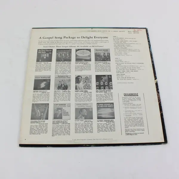 RCA Victor The Gospel Song Styles Of 12 Great Artists 12" LP LPM 3721