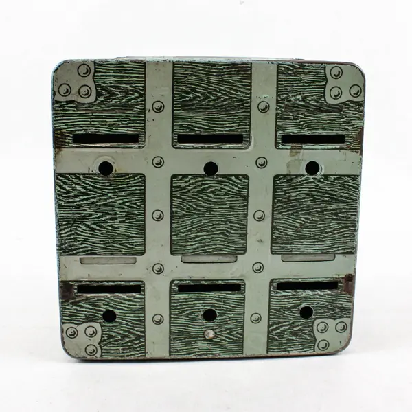 Save-A-Way Budget Bank Tin Coin Savings Box Piggy Bank